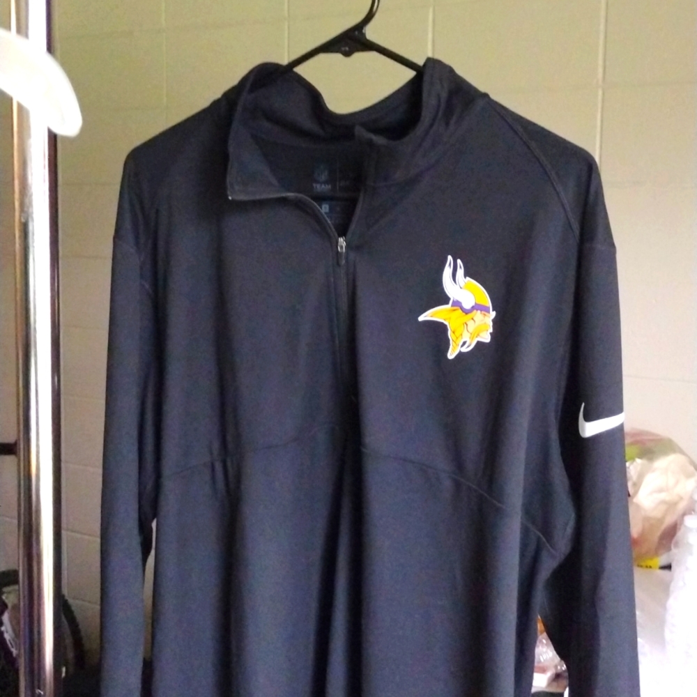 Half Zip Minnesota Vikings Sweater